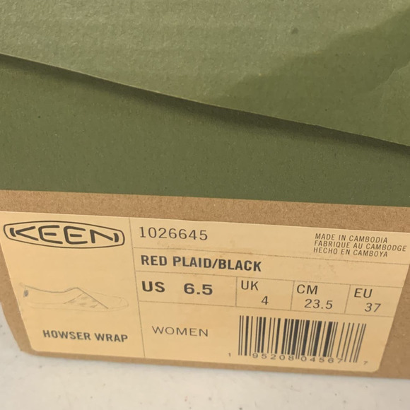 KEEN Women's SIZE 6.5 Howser Wrap Casual Comfy Durable Slip On Shoes, Re… - Picture 10 of 10
